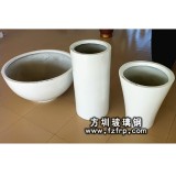 白色玻璃鋼室內(nèi)花盆生產(chǎn)設計廠家